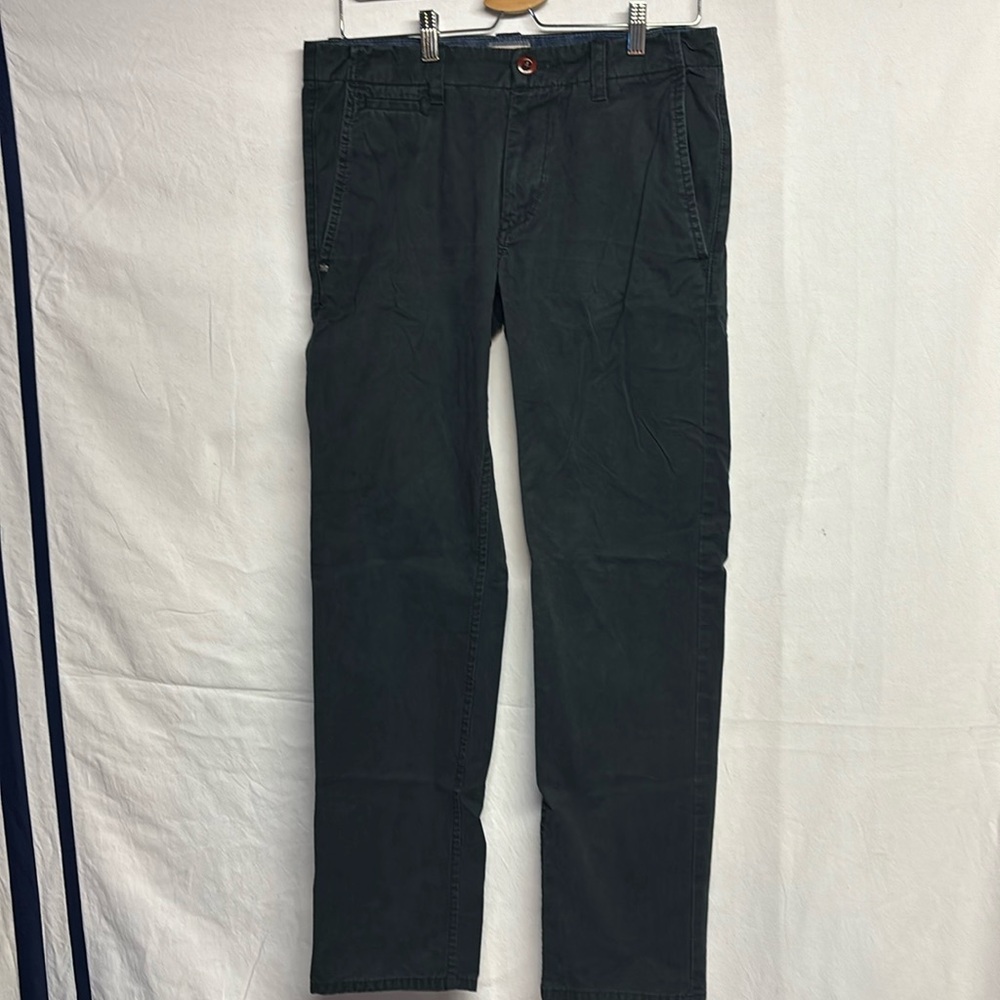 Boss Orange Men’s Chino Reg Fit Black Pants Size 32x30